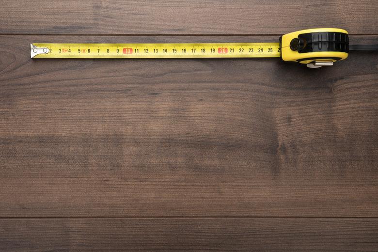 tape measure on table