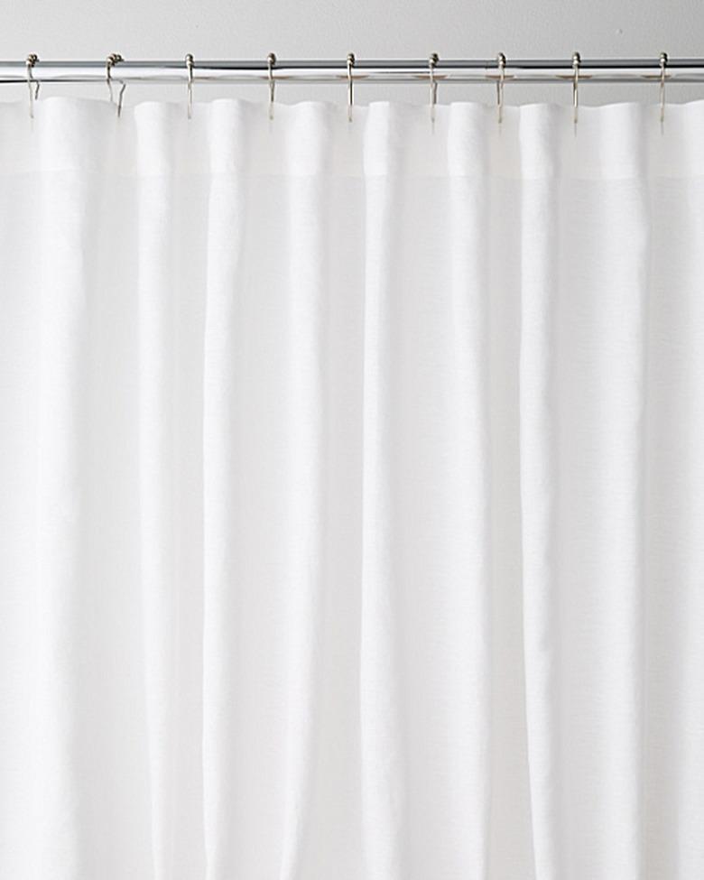 Eileen Fisher Linen Shower Curtain