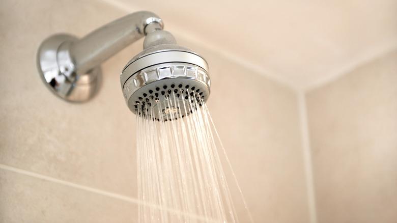 shower head up close