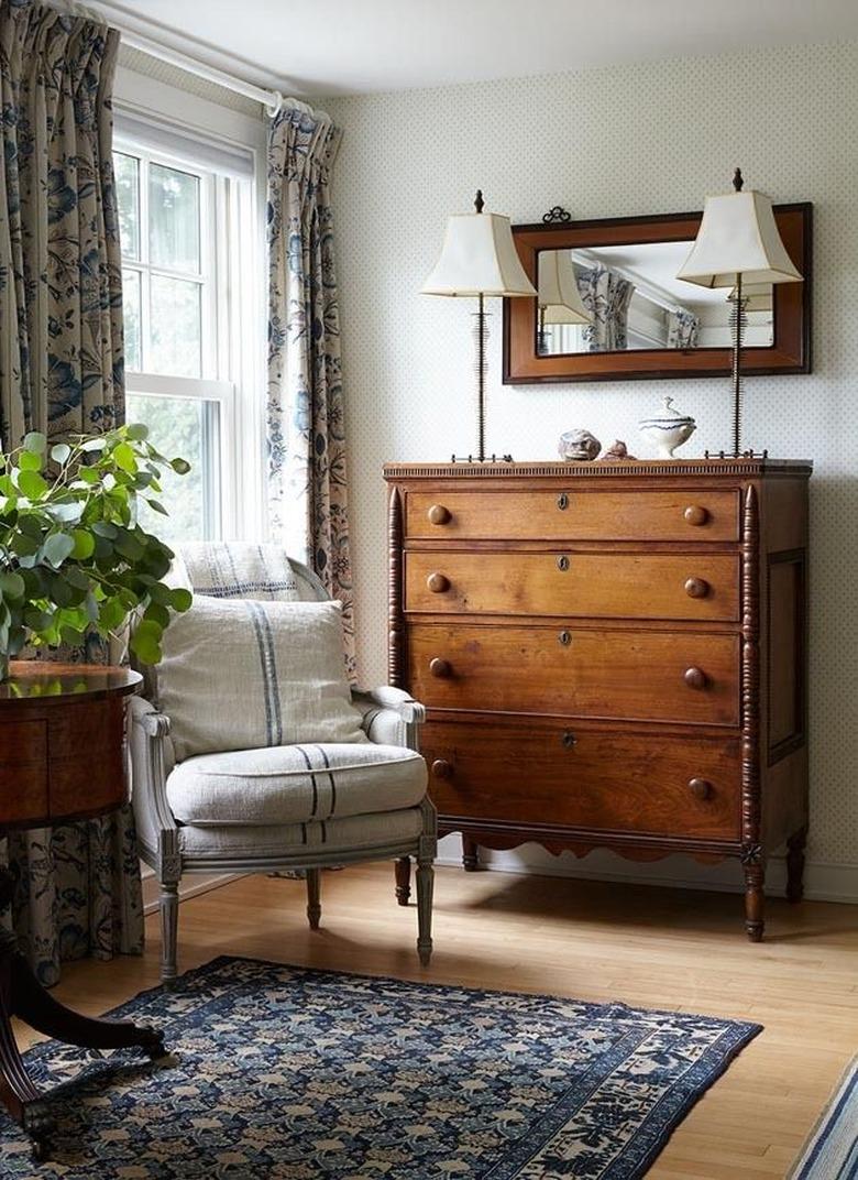 vintage wood furniture