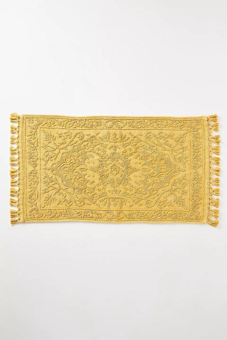 Jacquard-Woven Gira Bath Mat