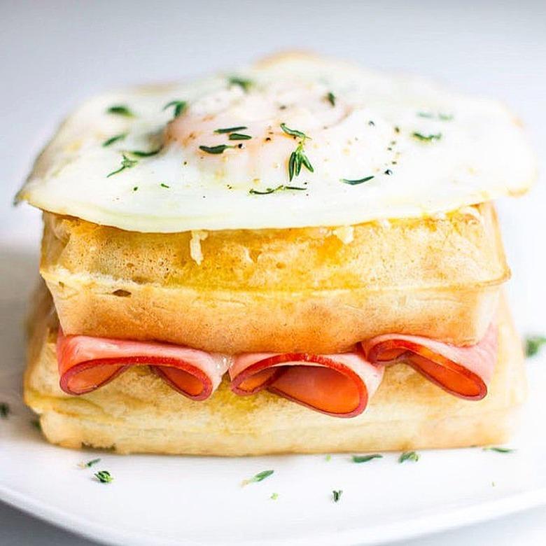 Mon Petit Four's Croque Madame