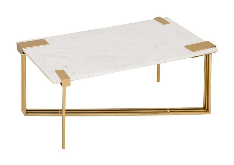 Daneb White Marble Coffee Table