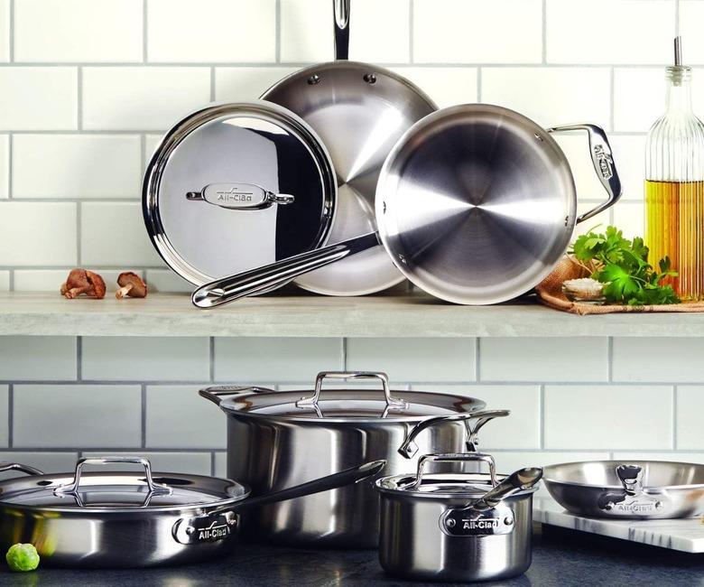 All-Clad cookware set on Amazon