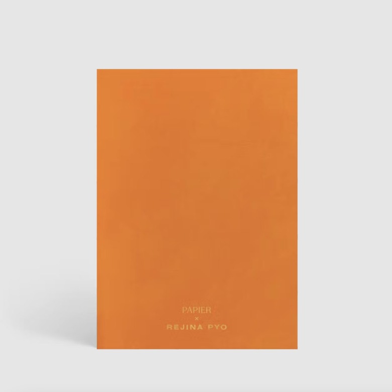 Papier Leah Leather Notebook, $55