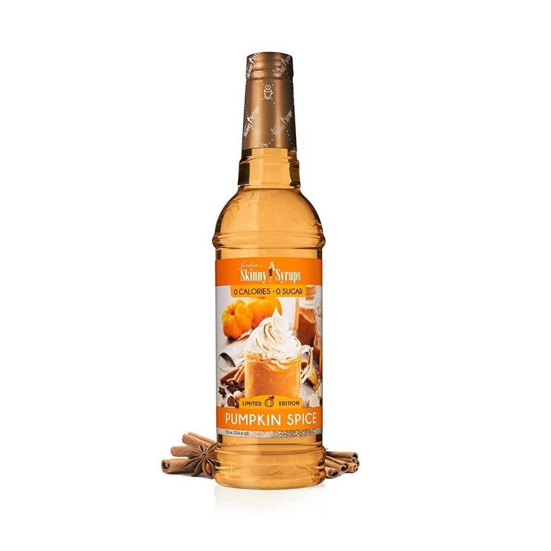 Jordan's Skinny Mixes Sugar-Free Pumpkin Spice Coffee Flavoring Syrup