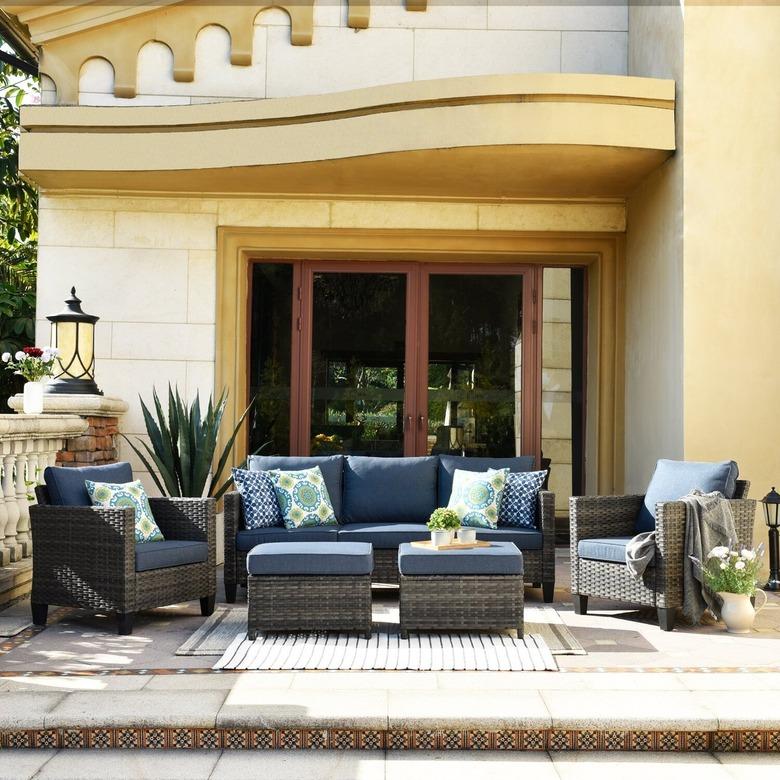 wayfair patio conversation set