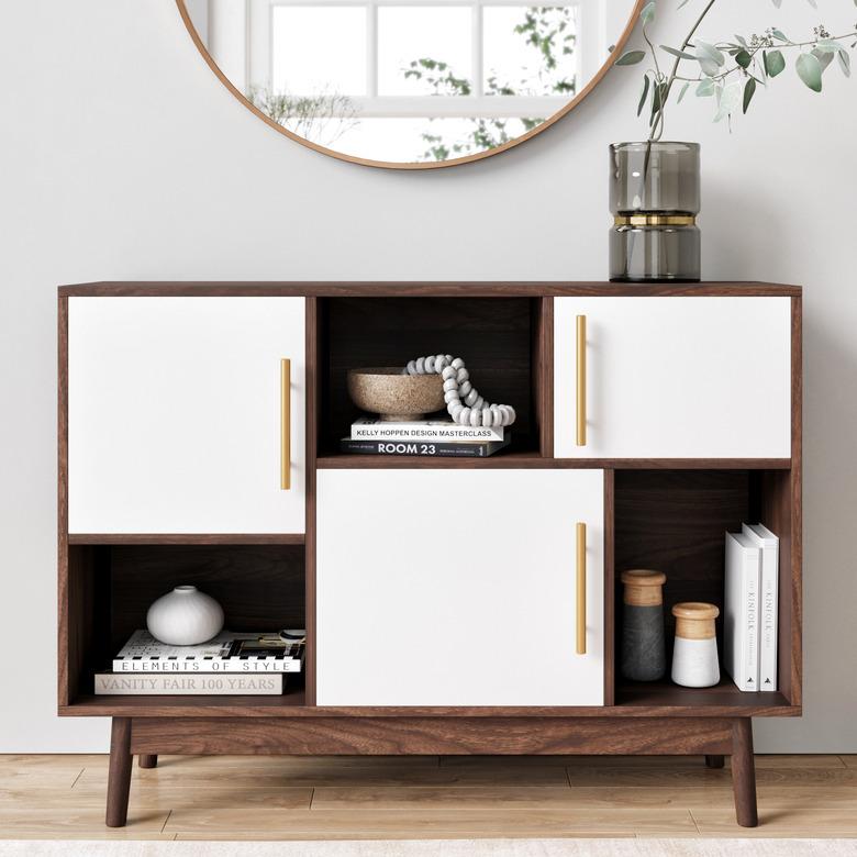 Nathan James Ellipse Brown Cube Storage, $140.79