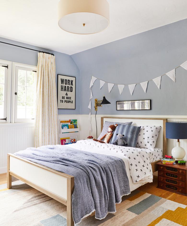 blue kids bedroom idea