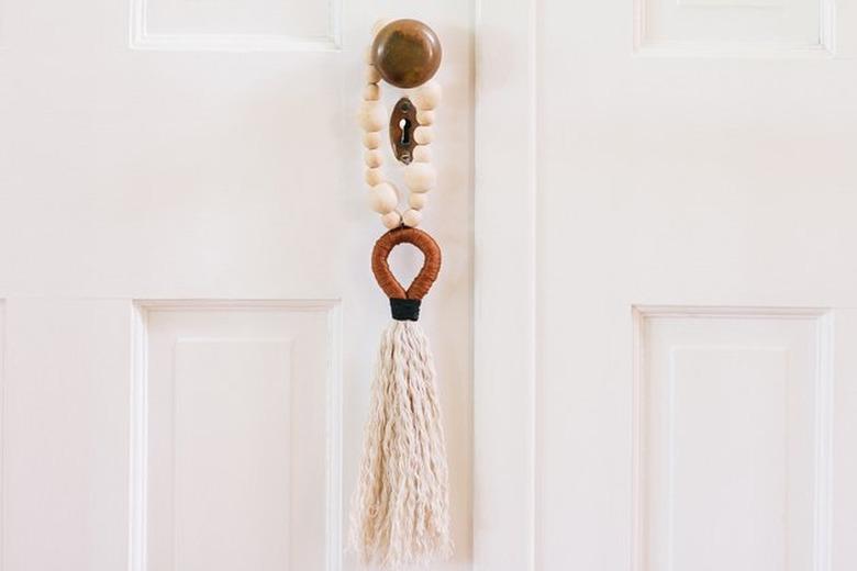 boho door tassel