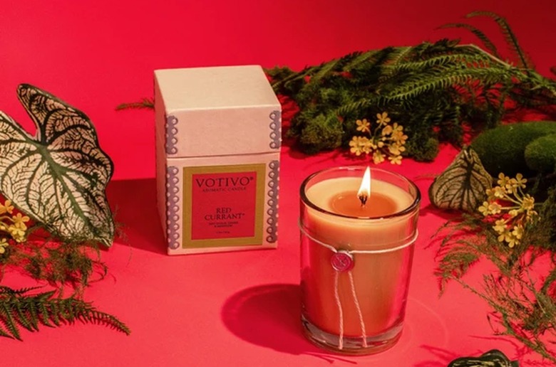 Votivo Red Current Aromatic Candle, $30