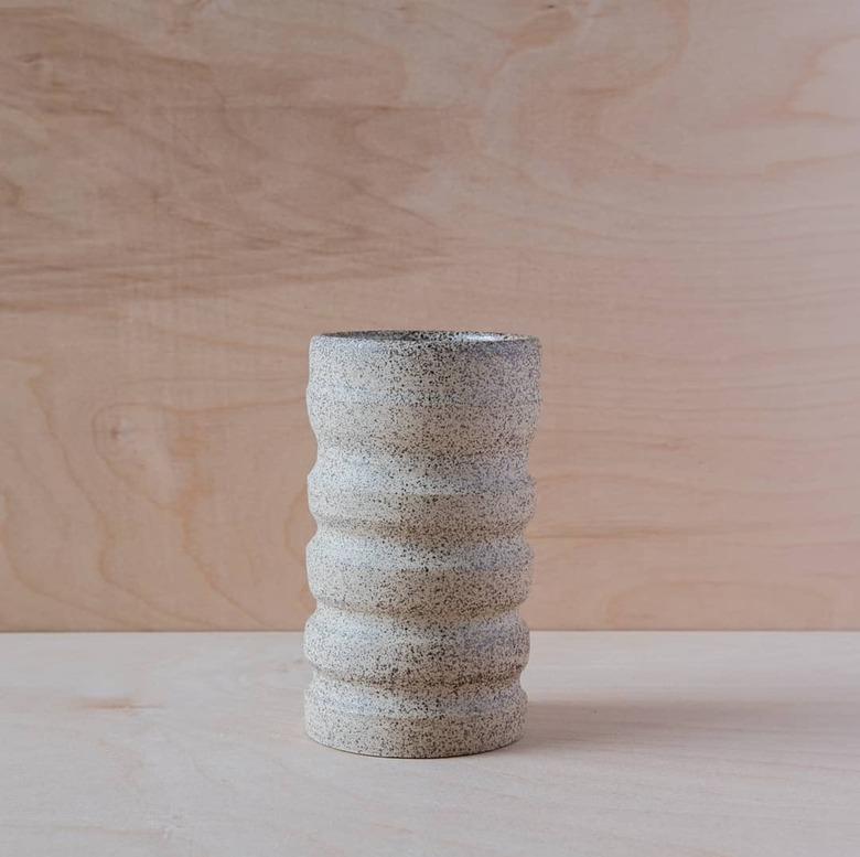 minimal contemporary ceramics vase