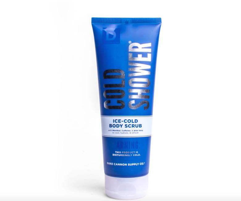 Duke Cannon Cold Shower Ice-Cold Body Scrub, $12