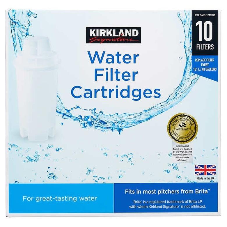 Water filter cartridges