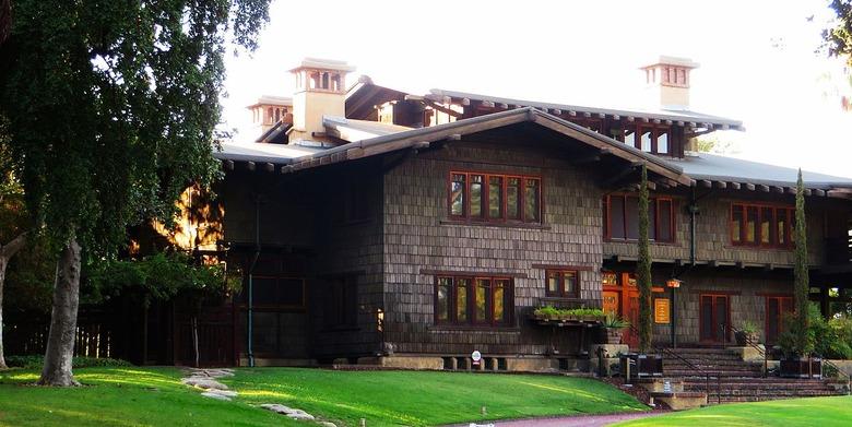 Gamble House as seen from the outside