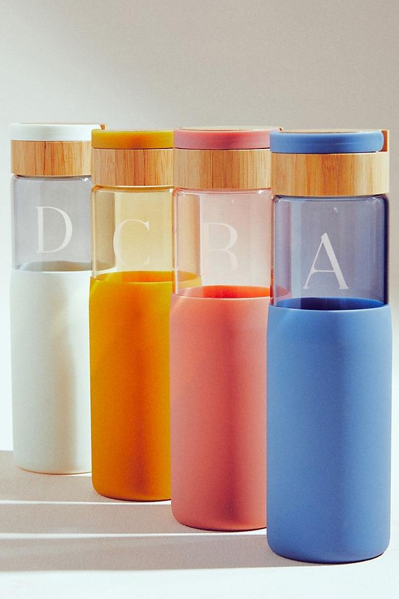 Anthropologie Sienna Monogram Water Bottles