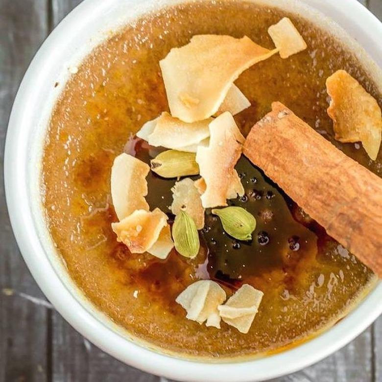 Cook With Manali Masala Chai Creme Brulee