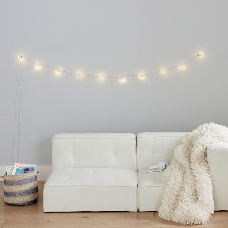 Pottery Barn Teen Starburst String Lights, $49