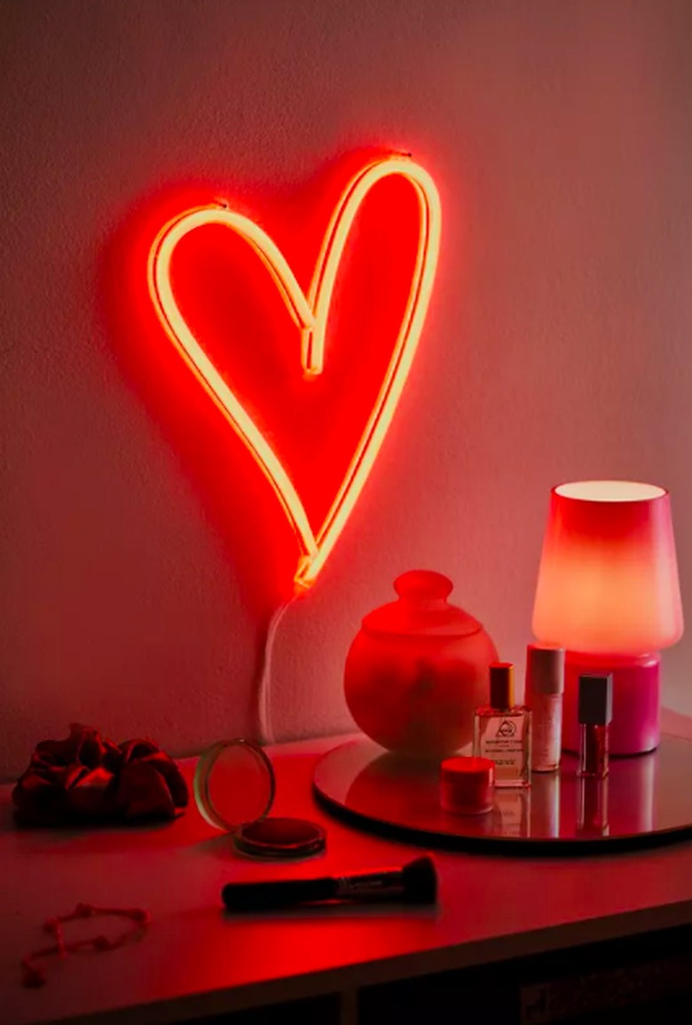 Urban Outfitters Heart Neon Sign, $69