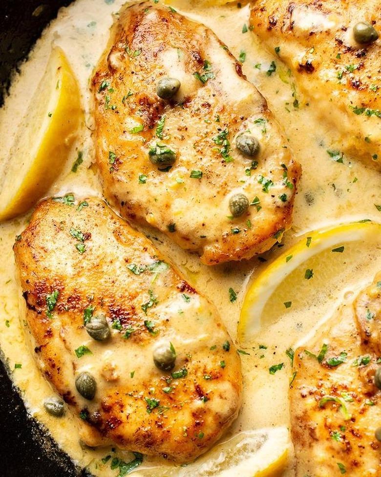 Salt and Lavender's Easy Chicken Piccata