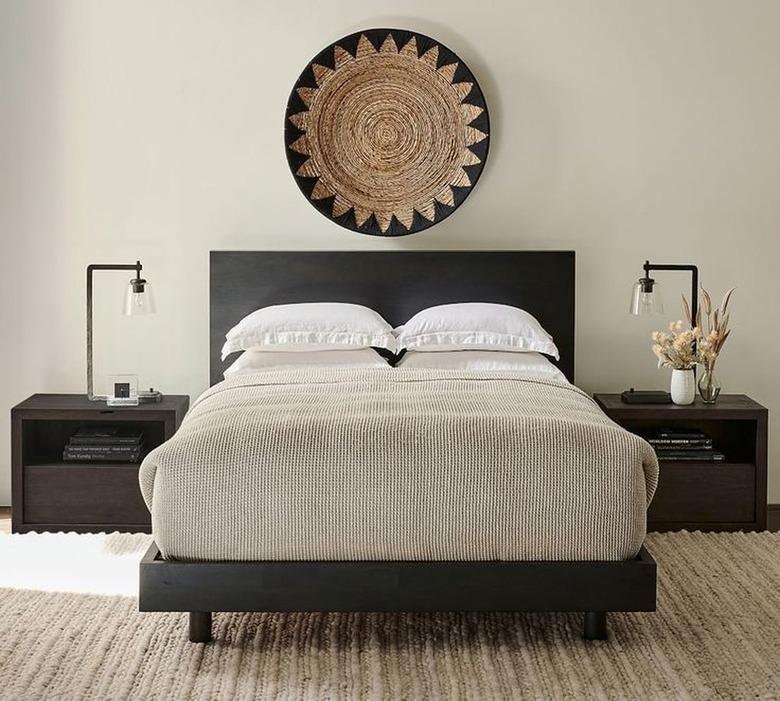 Pottery Barn Cayman Platform Bed and Headboard