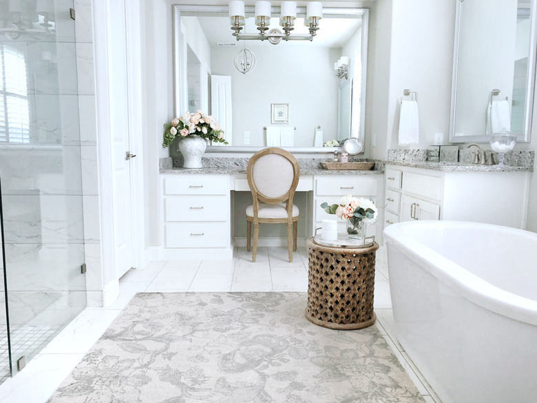 Granite Bathroom Backsplash