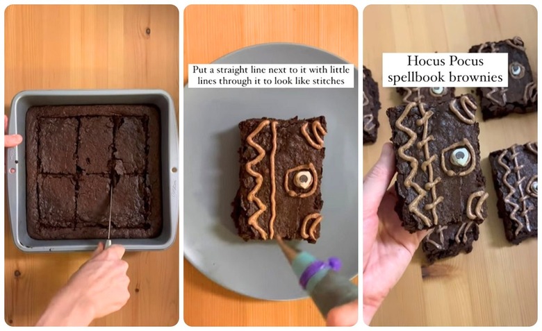 Liz Morgan's Hocus Pocus Spell Book Brownies