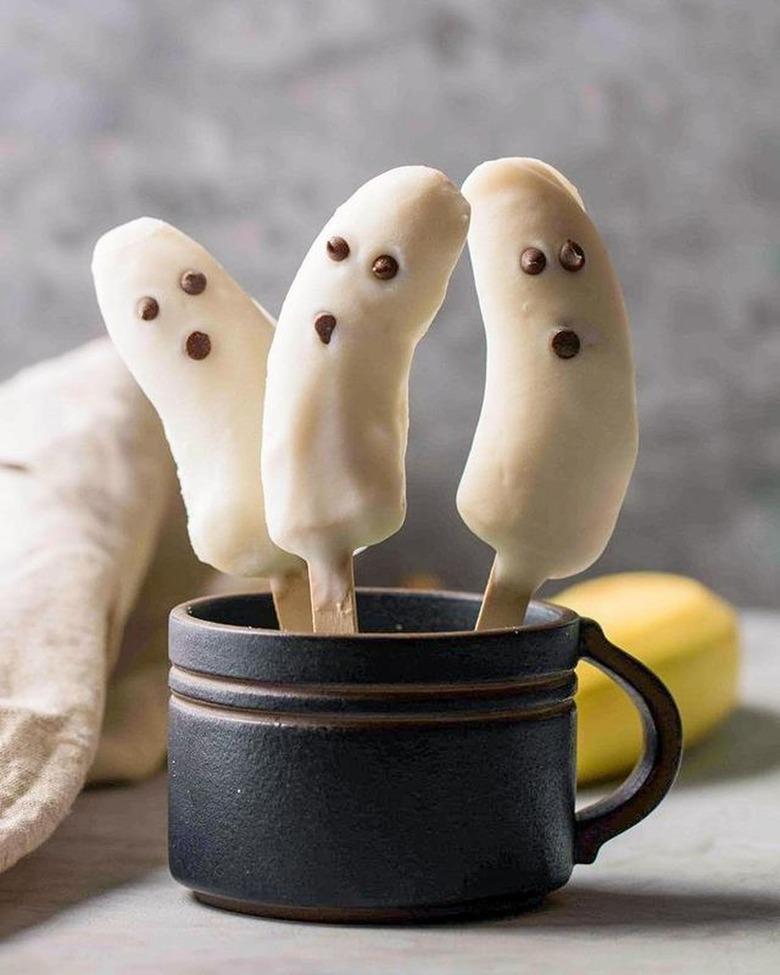 Lifestyle of a Foodie Frozen Banana Ghosts