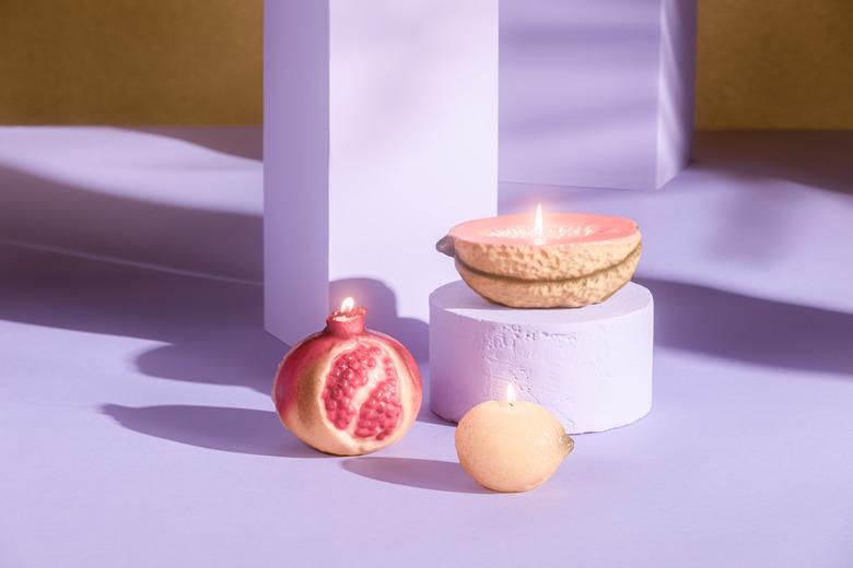 Italian Fruit Candles, $18-$22