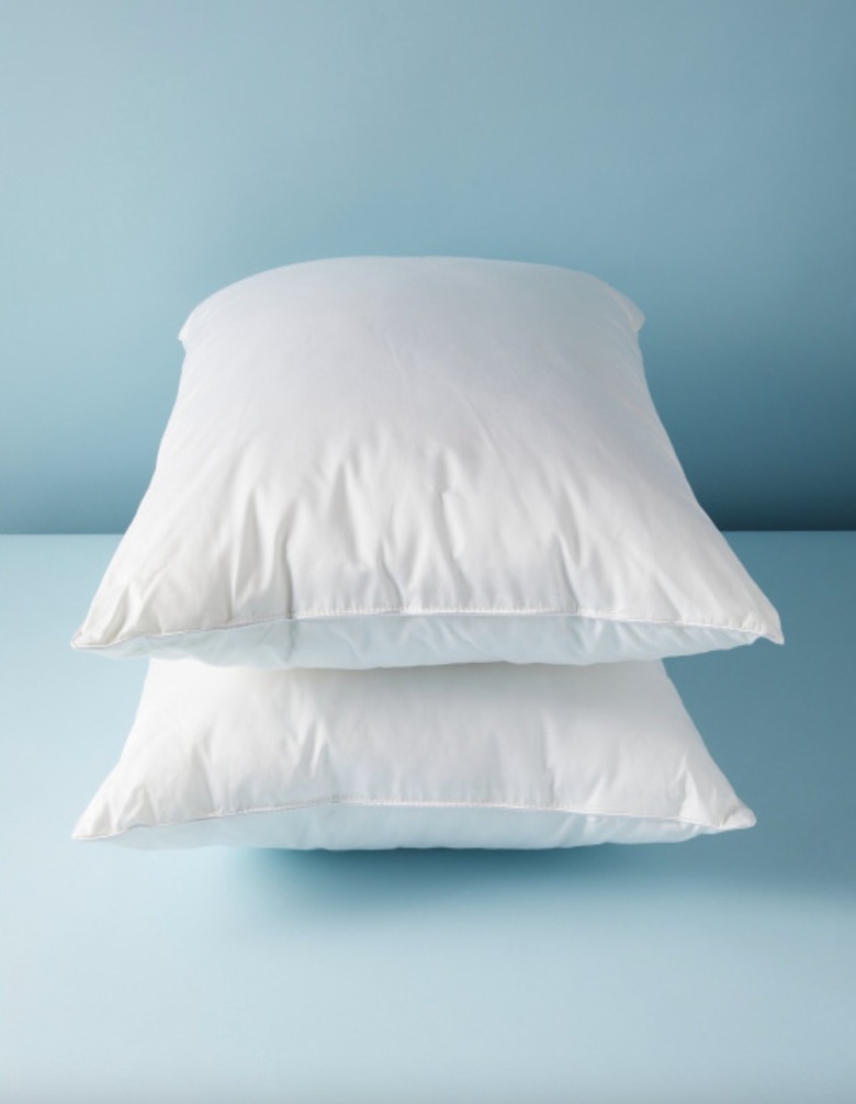 two white pillows