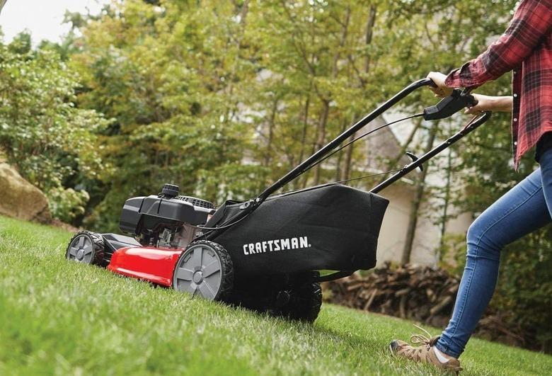 Craftsman FWD Self-Propelled Gas Powered Lawn Mower with Bagger