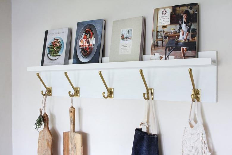 rustic kitchen DIY display rack