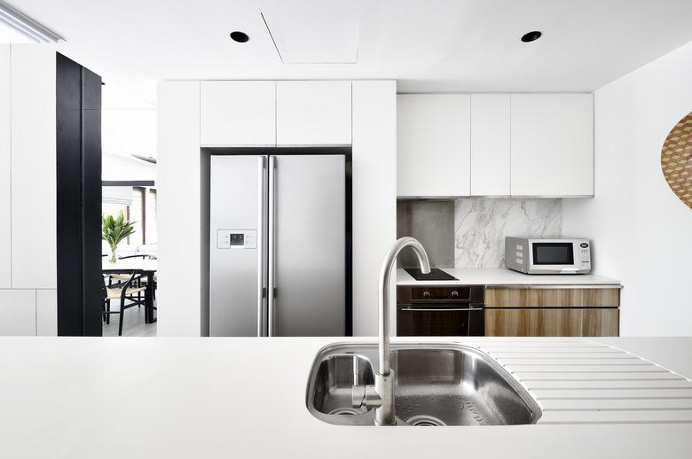 Kitchen in a modern luxury condo