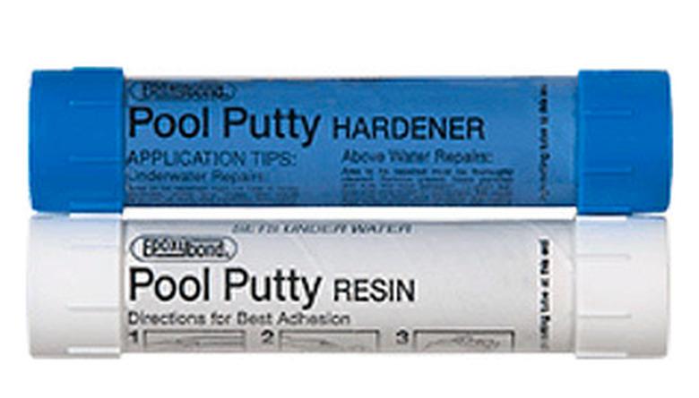 Two-part epoxy putty.