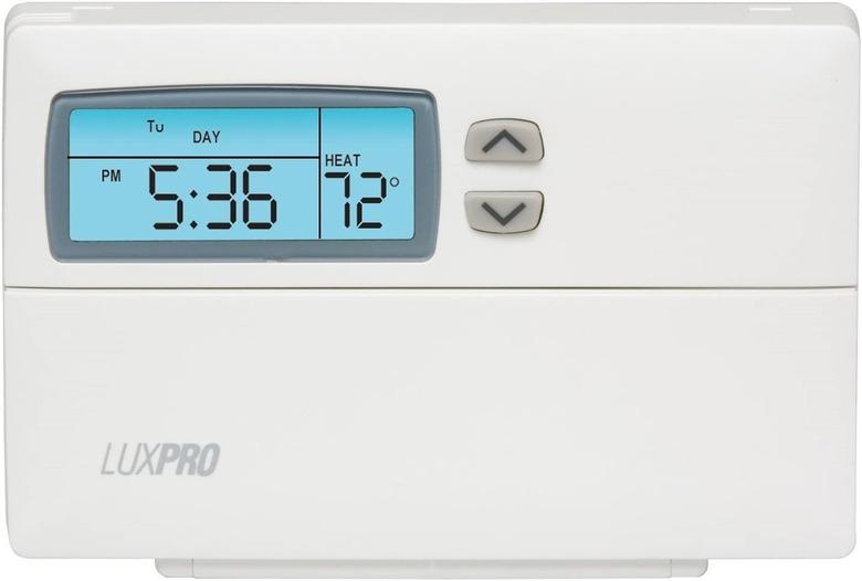 LuxPRO FBA_PSP511LC Thermostat Separate Program for Heating and Cooling