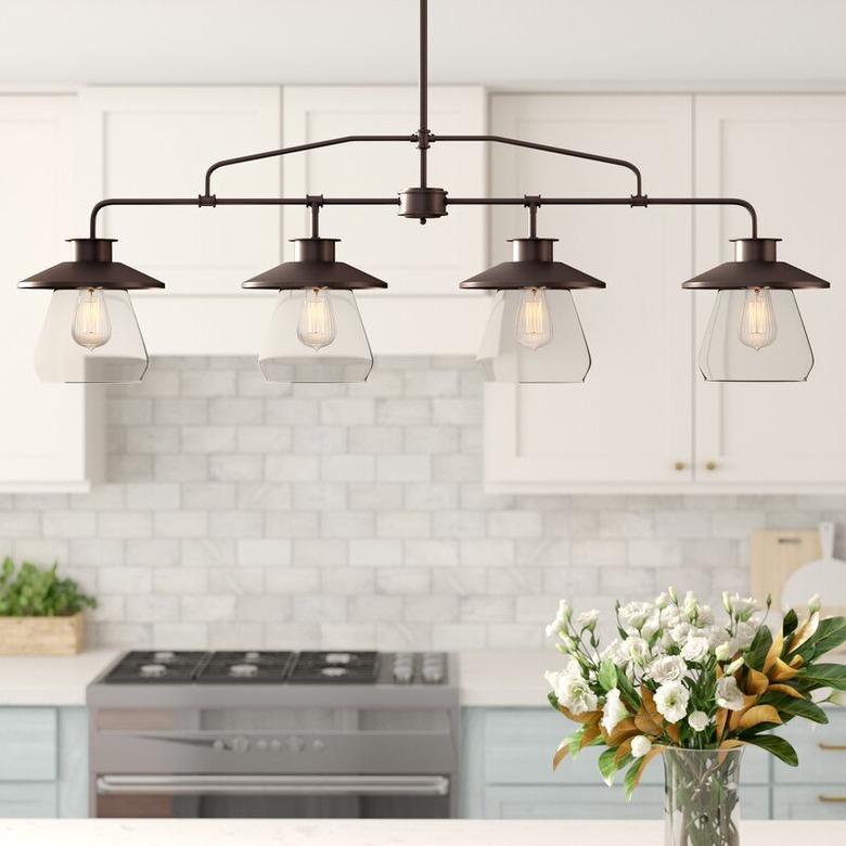 farmhouse kitchen island pendant lighting ideas