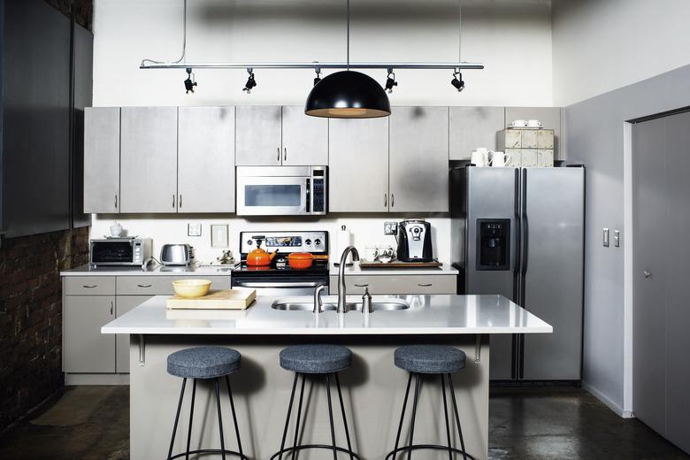 Interior of kitchen