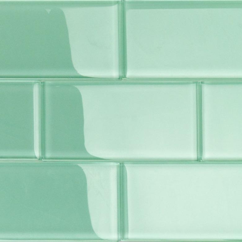 Glass wall tile.