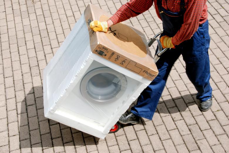 Delivery - new washing machine