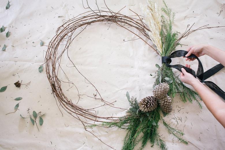 Rustic Holiday Wreath