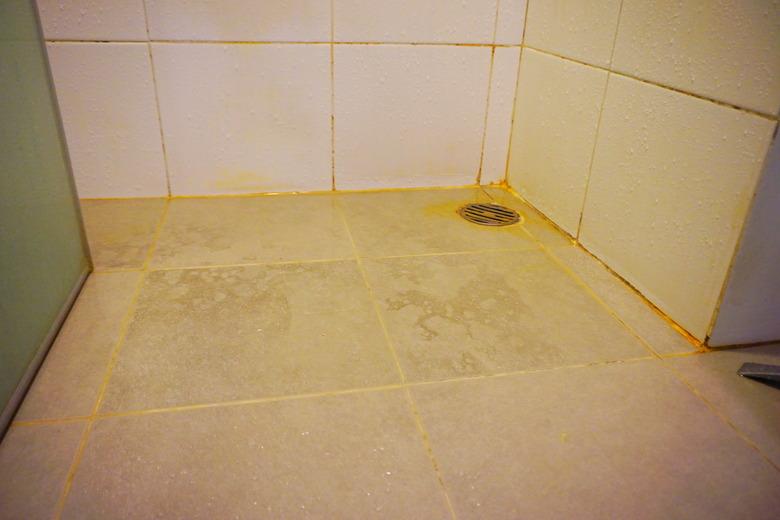 Old floor bathroom and Dirty Toilet