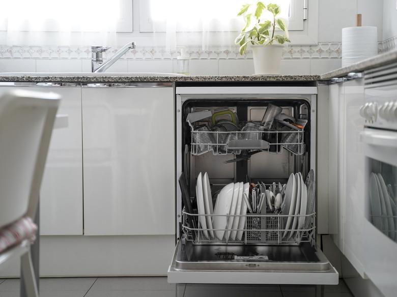 Dishwasher in the kitchen