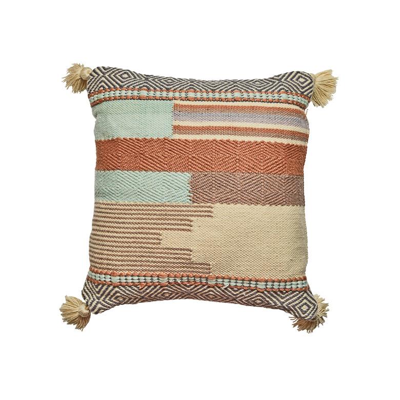 Boho outdoor throw pillow