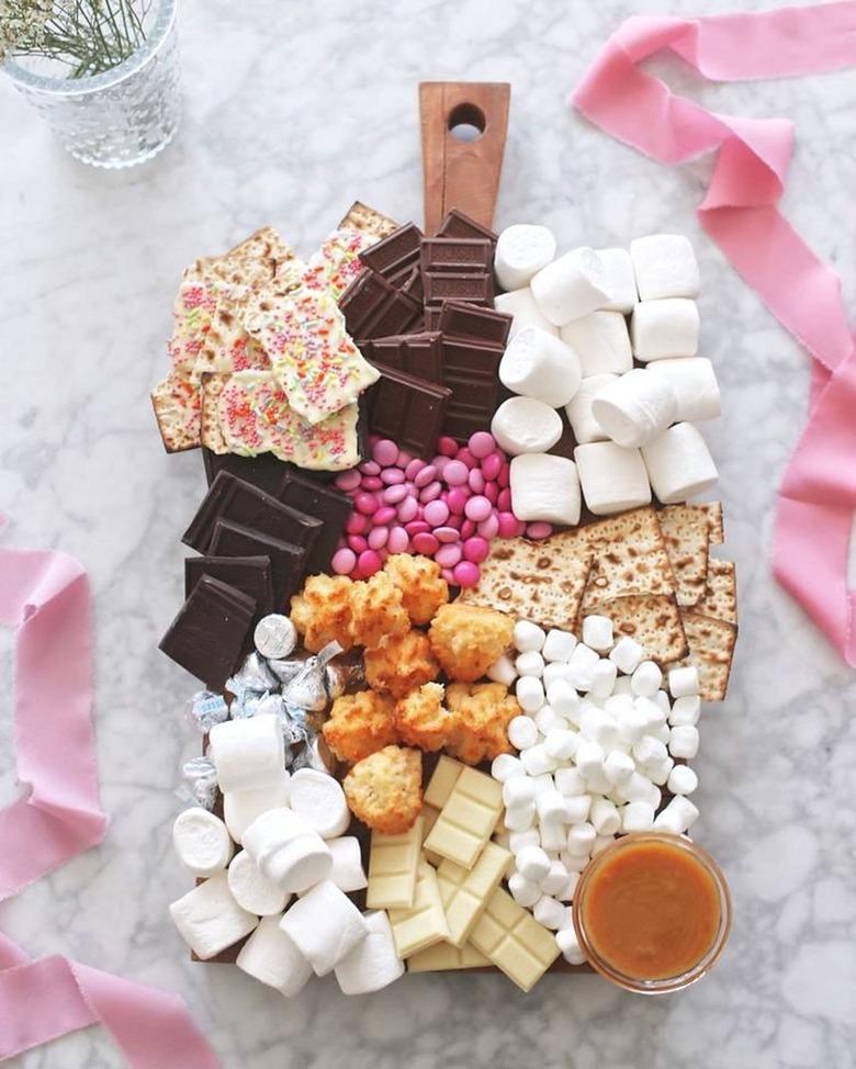 Rebekah Lowin Springy Matzah S’mores Board