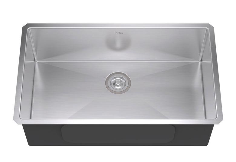 Steel undermount sink