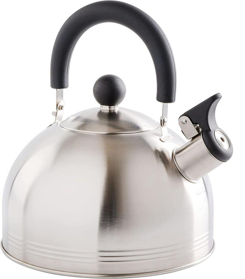 Mr. Coffee Carterton Stainless Steel Whistling Tea Kettle