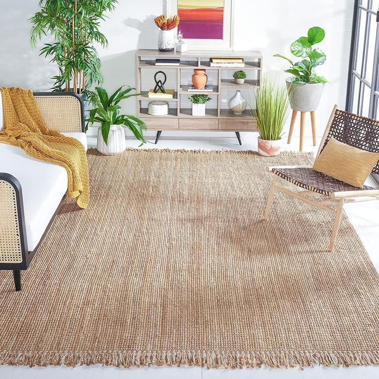 SAFAVIEH Natural Fiber Collection Jute Area Rug (8 by 10 feet)