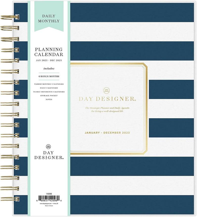 Day Designer for Blue Sky 2023 Daily and Monthly Planner