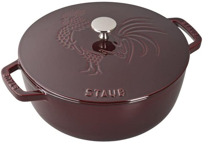 Staub Cast Iron 3.75-qt Essential Rooster French Oven