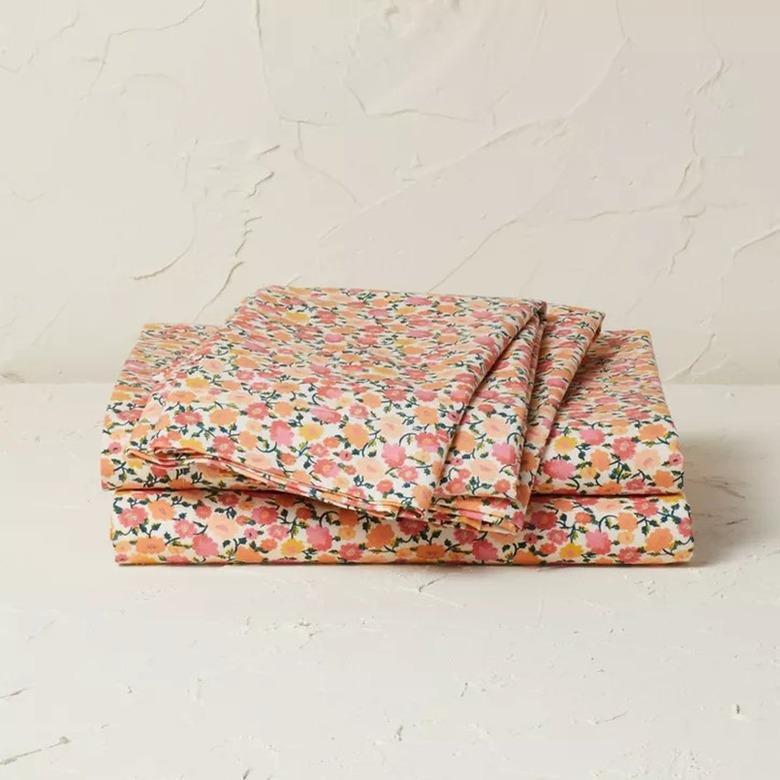 Opalhouse x Jungalow Printed Cotton Percale Sheet Set